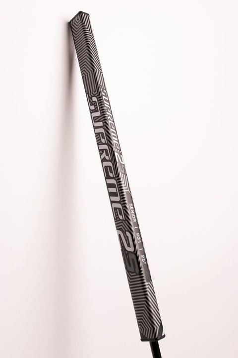 Hockey Putter - Bauer Supreme 2S - 35in - Right - Black/Silver - Custom Pattern
